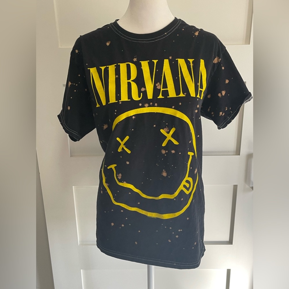 Nirvana Graphic Tee Size Medium